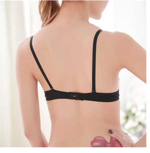 Female Bra Summer Breathable Student Single Breasted Sexy Cute Gathered Smooth Seamless Comfortable Girl's Bra