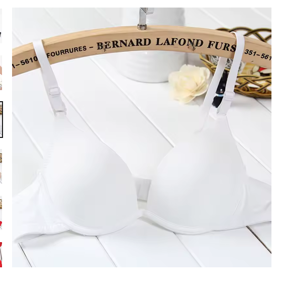 Female Bra Summer Breathable Student Single Breasted Sexy Cute Gathered Smooth Seamless Comfortable Girl's Bra