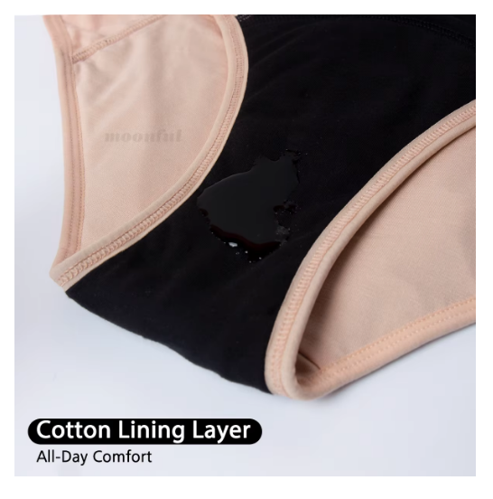 3PCS/Lot Menstrual Panties Woman Very Abundant Flow Menstruation Underwear High Waist Leak Proof Period Panties for Girls Set