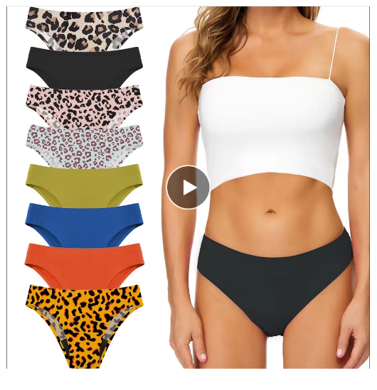 Teenagers Seamless Swimwear Menstrual Panties 4-Layer Leakproof Gilrs Bikini Fast Absorption Summer Beachwear Period Swimsuits