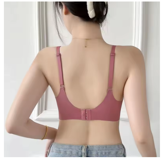 Large Size Seamless Lingerie for Women Thin and Sexy Bra Comfortable Top Up Push-up Anti Sagging Sports Breast Collection Bras