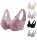 Women Post Surgical surgery Front Open Full Support Recovery Bra non-padded wire free Post Breast Augmentation Operative bra